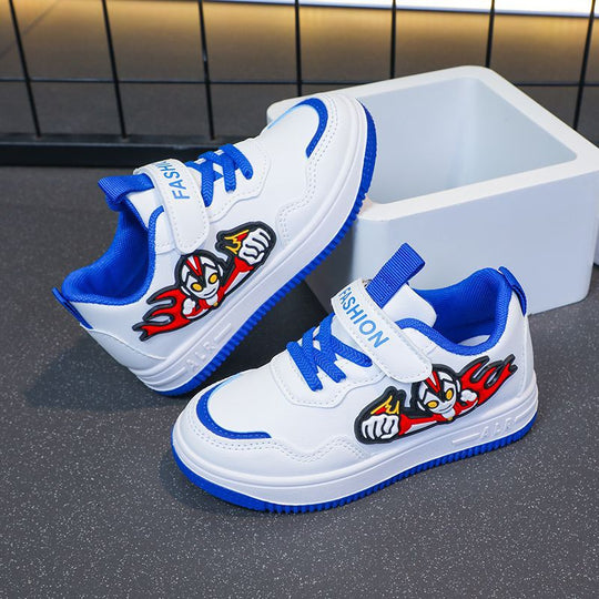 Damen Freizeit-Sneaker mit lässigem Klettverschluss und angesagtem Motivadruck EB