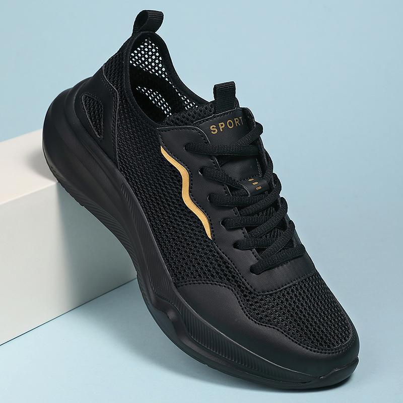 Damen Sportliche Mesh-Laufschuhe mit dämpfender Sohle EB