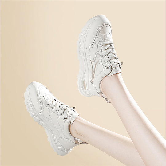 Damen Moderne Komfort-Sneaker mit dämpfender Laufsohle EB