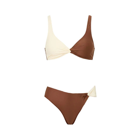 Damen Bikiniset mit elegantem Wickelrock EB