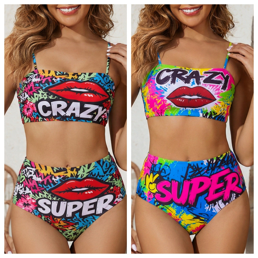 Damen Sportlicher Bikini EB