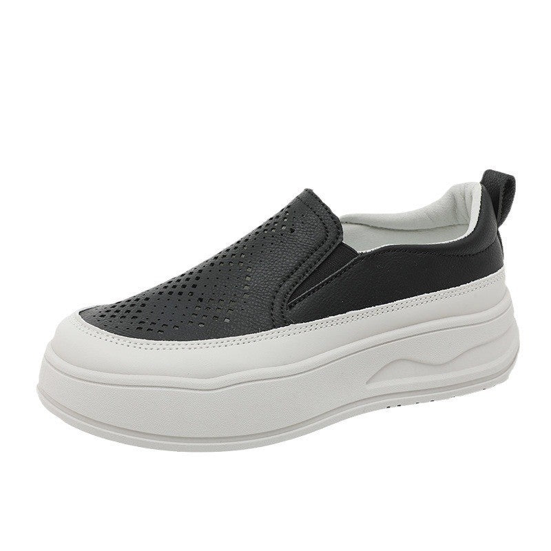 Damen Slip-On Sneakers mit atmungsaktivem Obermaterial und dämpfendem Fußbett EB