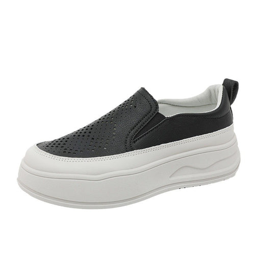 Damen Slip-On Sneakers mit atmungsaktivem Obermaterial und dämpfendem Fußbett EB