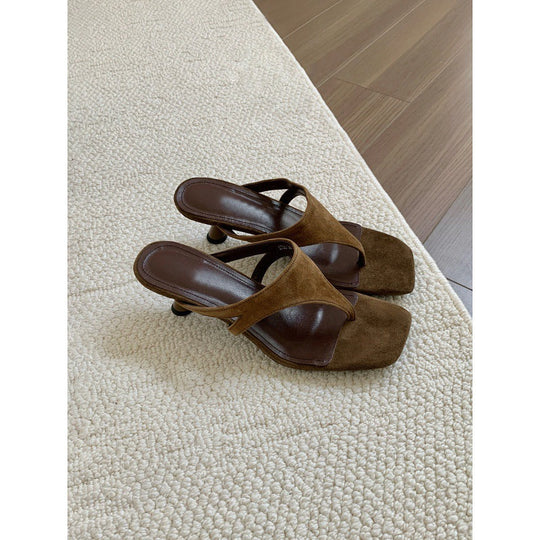 Damen Elegante Slingback-Sandaletten mit komfortablem Blockabsatz EB