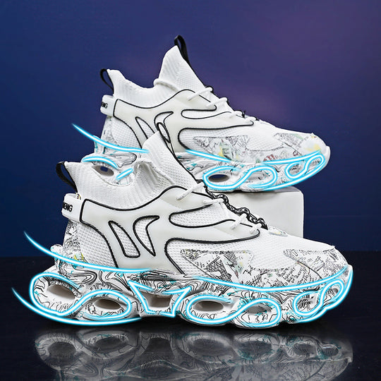 Damen Sportliche Multifunktionale Sneaker mit innovativem Dämpfungssystem EB