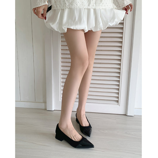 Damen elegante Ballerinas mit modernen Akzenten EB