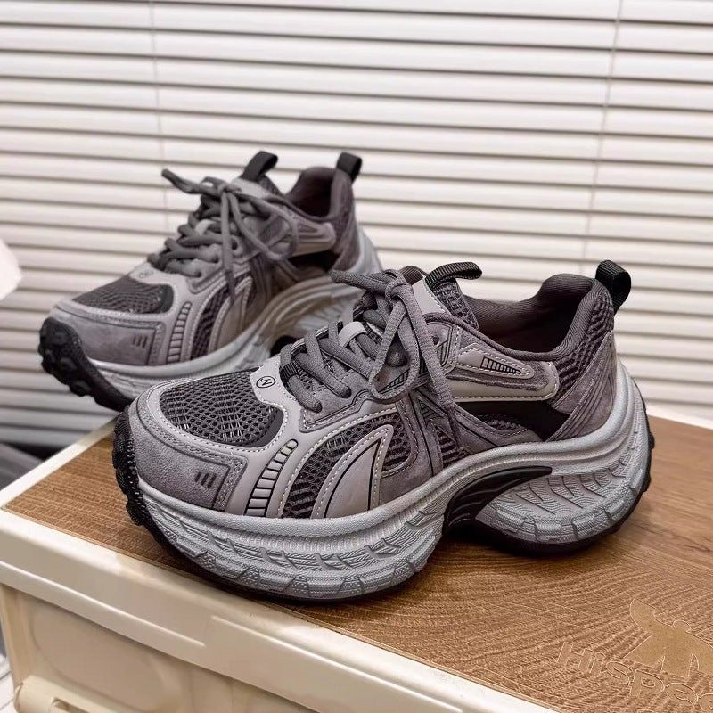 Damen Sportliche Lauf- und Freizeitschuhe mit atmungsaktiver Obermaterialstruktur und dämpfender Sohle EB