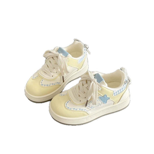 Damen Trendige Designer-Sneaker mit verspielten Details und bequemer Sohle EB