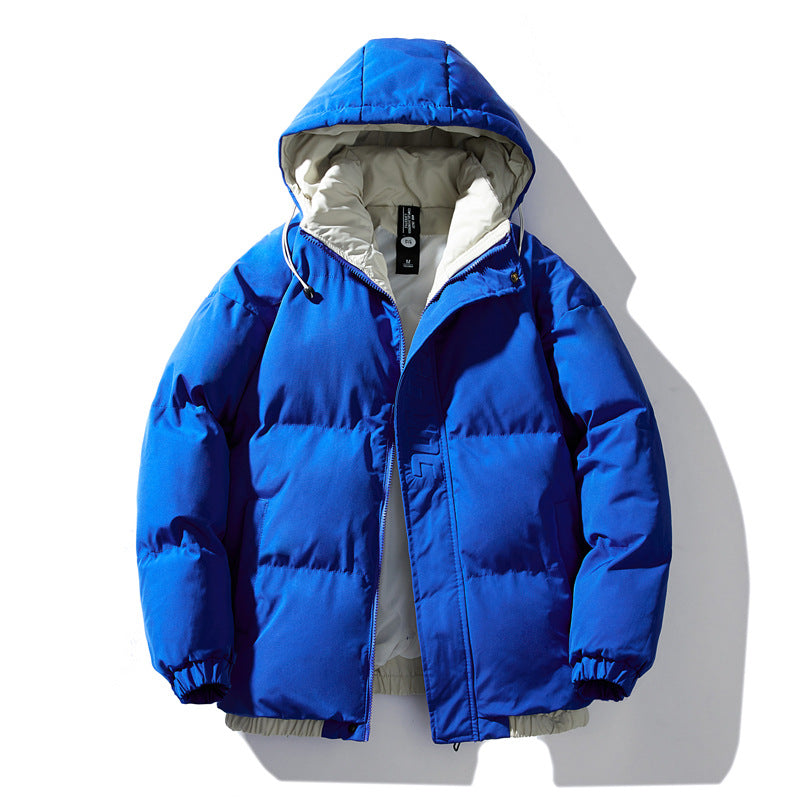 Damen isolierte Winterjacke mit künstlerischem Print und verstellbarem Kapuzensystem EB