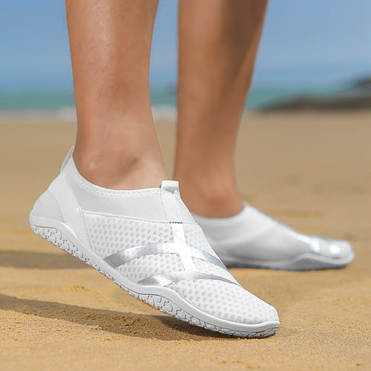 Damen Flexibles Aquasport-Schuhe mit atmungsaktiver Mesh-Oberfläche und rutschfester Sohle EB