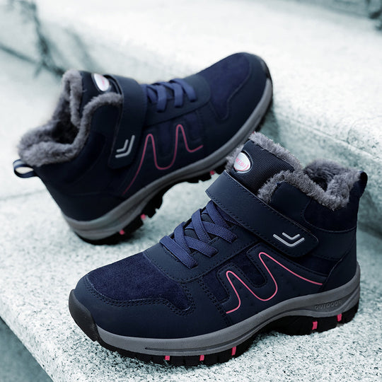 Damen Isolierte Winterwanderschuhe mit rutschfester Sohle und warmem Innenfutter EB