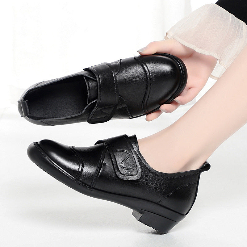 Damen Komfortable und stilvolle Slipper mit verstellbarem Klettverschluss EB