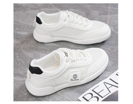 Damen Sportliche Sneakers mit atmungsaktiver Mesh-Oberfläche und bequemer Sohle EB