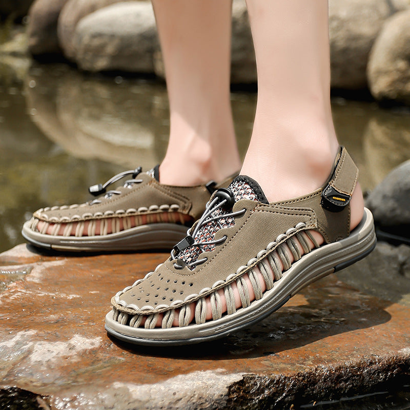 Damen Sportliche Freizeitsandalen mit elastischem Schnellschnürsystem EB