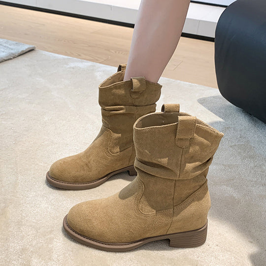 Damen Stiefeletten im eleganten Slouch-Design EB