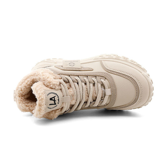 Damen isolierende High-Top Sneakers mit weichem Innenfutter und rutschfester Sohle EB