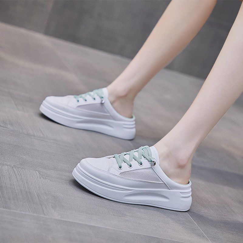 Damen luftige Sneaker mit praktischem Slip-On-Design EB
