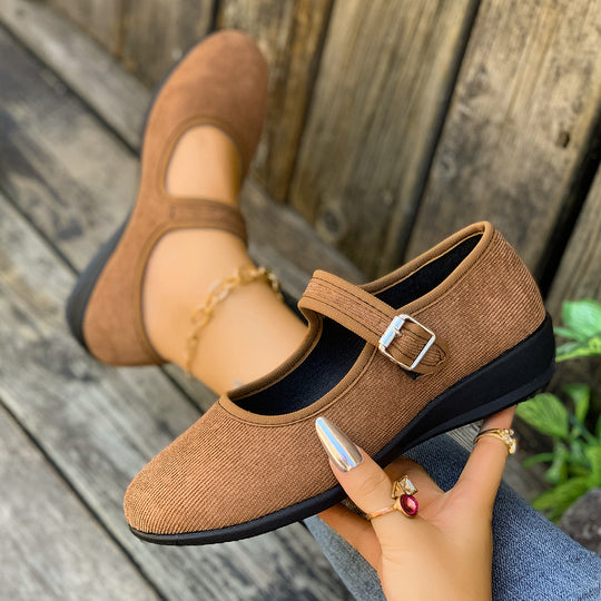 Damen Elegante und komfortable Mary Jane Schuhe EB