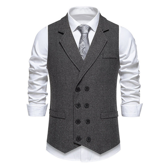 Herren elegante tweed Weste EB
