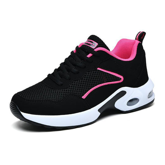 Damen Atmungsaktive Sport Sneakers mit stoßdämpfender Sohle EB