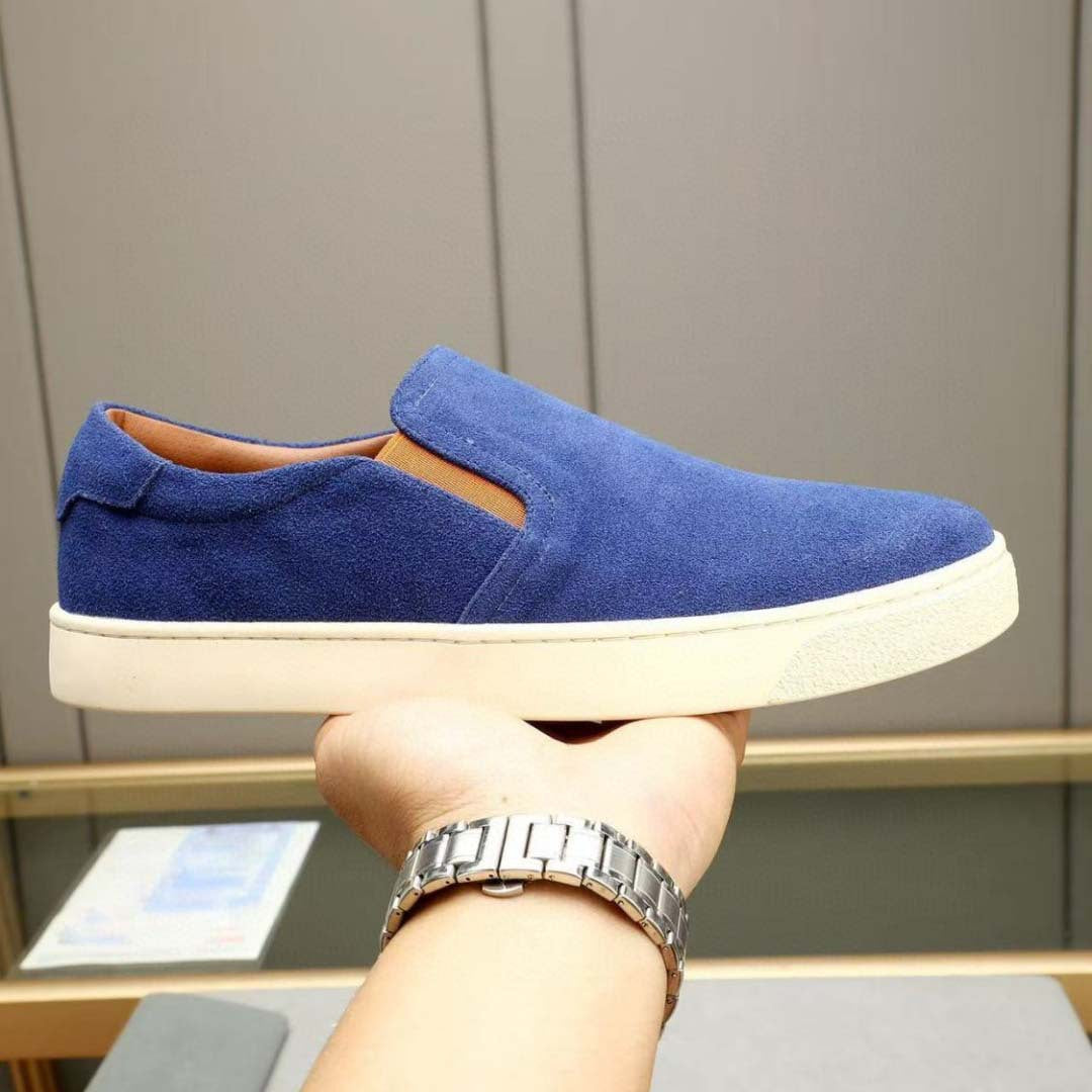 Damen Mokassin Sneakers aus weichem Wildleder EB