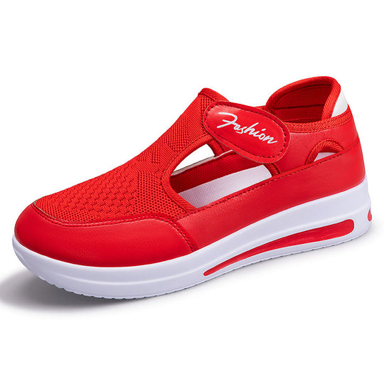 Damen Sportliche Slip-On Shoes mit leichtem Mesh-Obermaterial EB