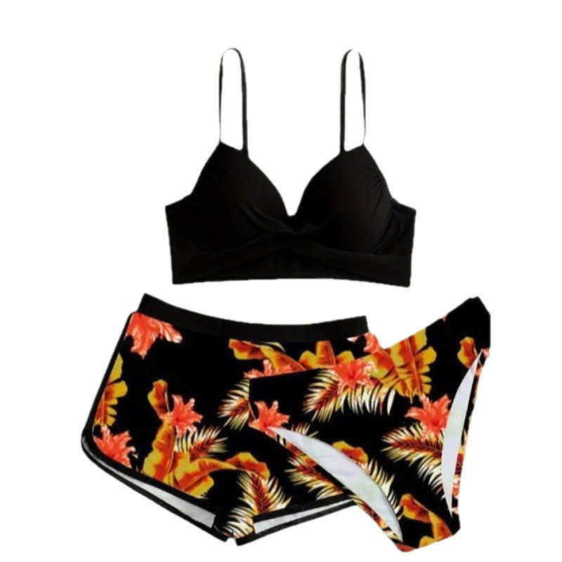 Damen Zweiteiliges Badeoutfit mit raffiniertem Schnitt EB