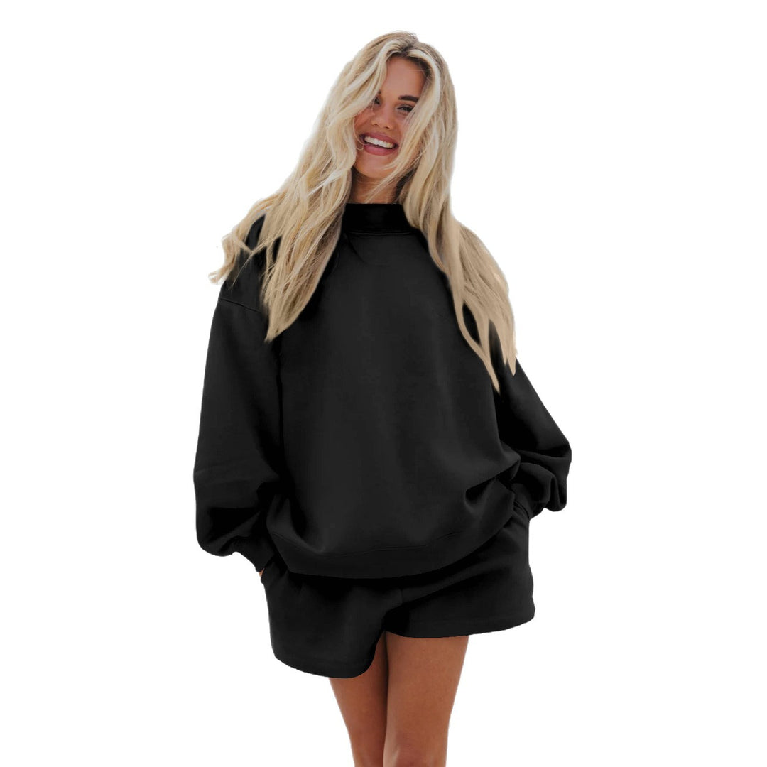 Damen Oversize-Sweatshirt mit Raglanärmeln EB
