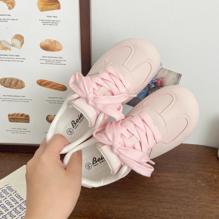 Damen Sportliche Freizeit Sneakers mit atmungsaktiver Oberflächenstruktur und rutschfester Sohle EB
