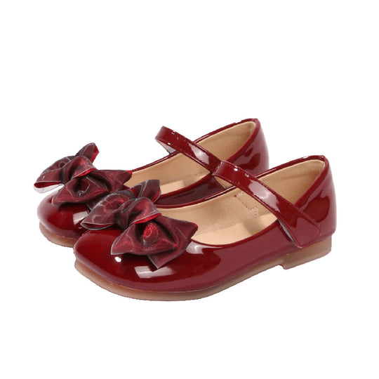 Mädchen Ballerinas mit dekorativem Schleifen-Design EB