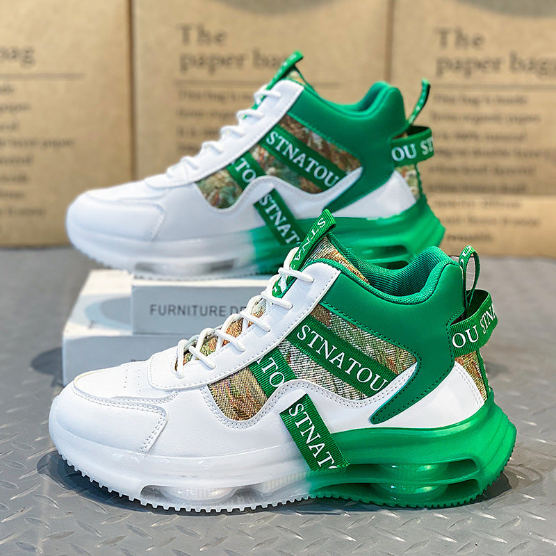 Damen Sportliche High-Top Sneakers mit innovativer Luftpolster-Dämpfung EB