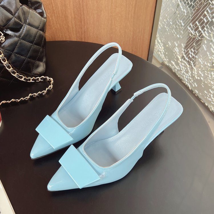 Damen Slingback-High Heels mit elegantem Verschluss und modernem Design EB