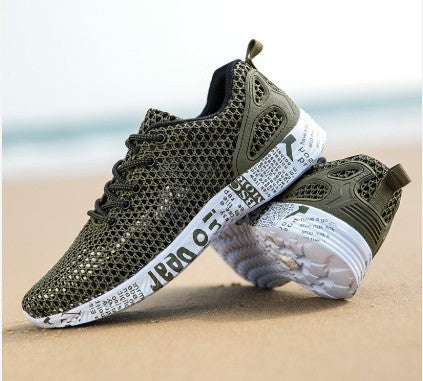 Herren Leichte Atmungsaktive Netz Sportschuhe EB