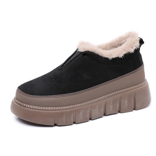 Damen Winter-Slipper mit Kuschel-Innenfutter und rutschfester Sohle EB