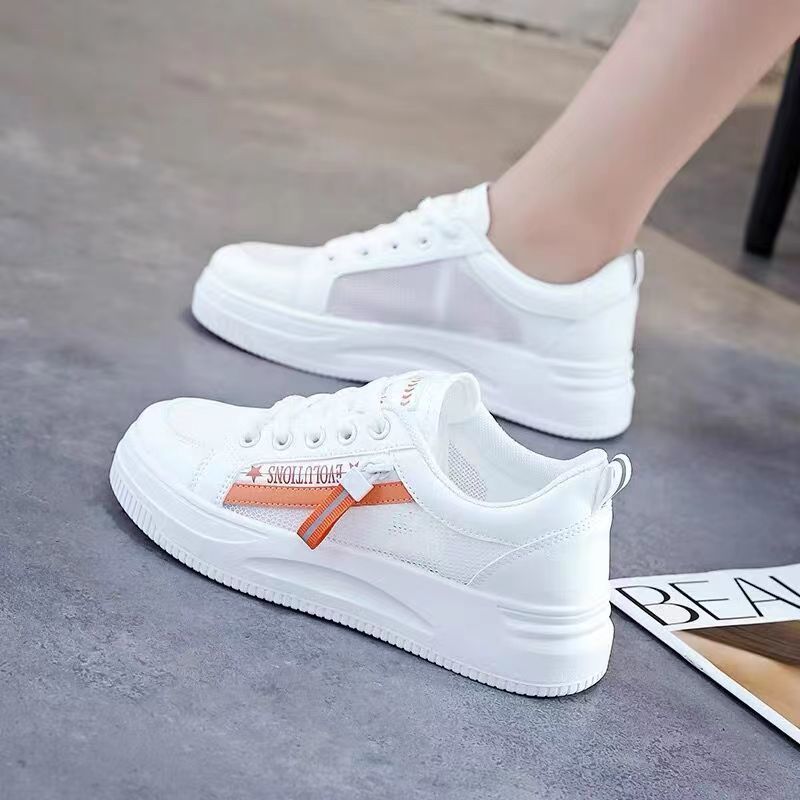 Damen modische Sneakers mit trendigem Design und bequemer Dämpfung EB