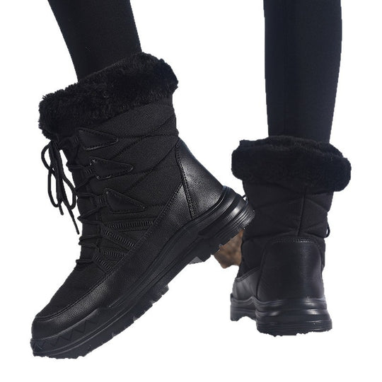 Damen Winter-Wanderschuhe mit isolierendem Futter und rutschfester Sohle EB