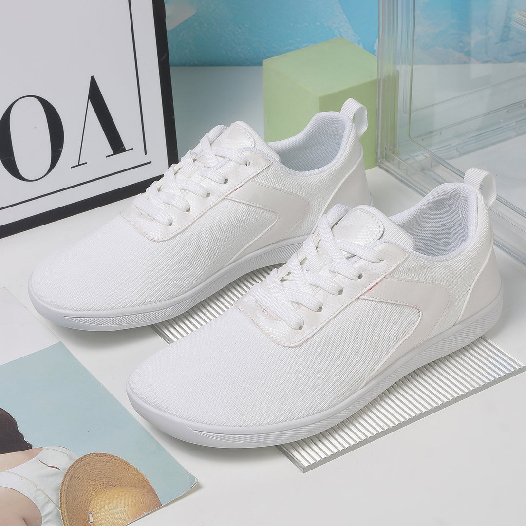 Damen Sportliche Freizeit-Sneaker mit atmungsaktivem Obermaterial und rutschfester Sohle EB