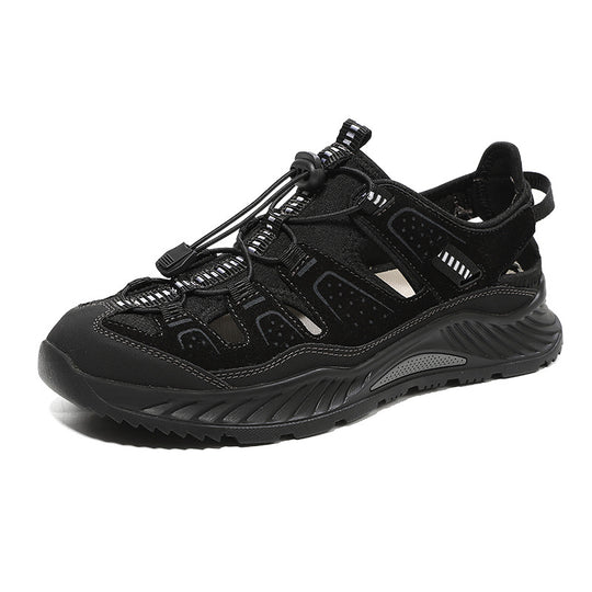 Herren Sportliche Wander-Sandalen mit rutschfester Sohle und verstellbarem Riemen EB