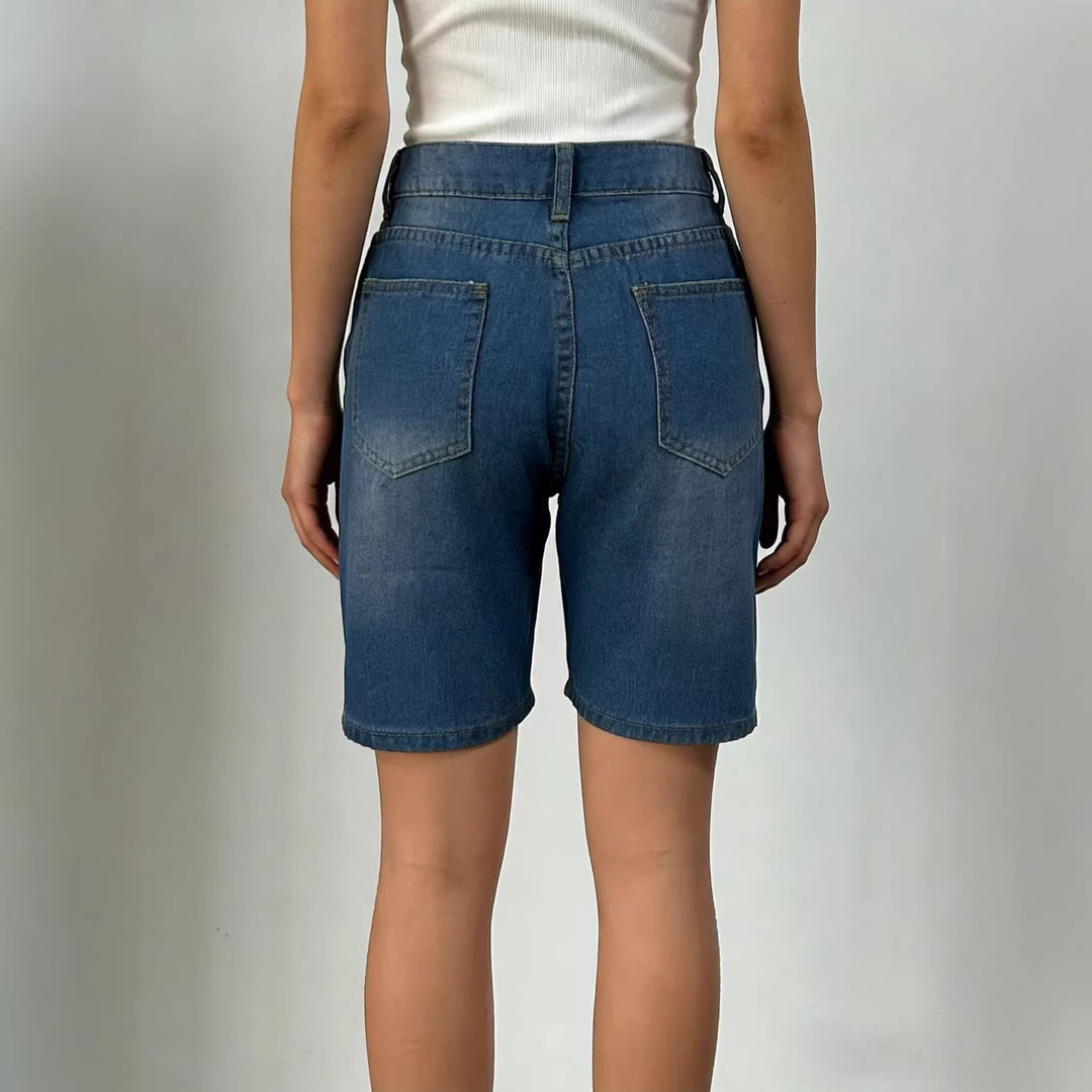 Damen figurbetontes Cropped Oberteil mit Stehkragen und kurzen Ärmeln EB