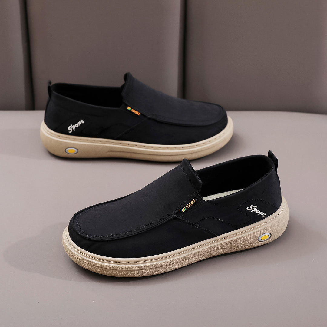 Damen sportliche Slip-On Schuhe mit komfortabler Innensohle und rutschfester Sohle EB