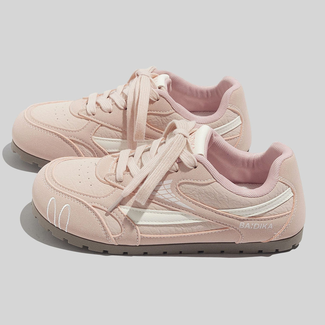 Damen Sportliche Sneakers mit weichem Innenfutter und rutschfester Gummisohle EB