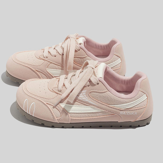 Damen Sportliche Sneakers mit weichem Innenfutter und rutschfester Gummisohle EB