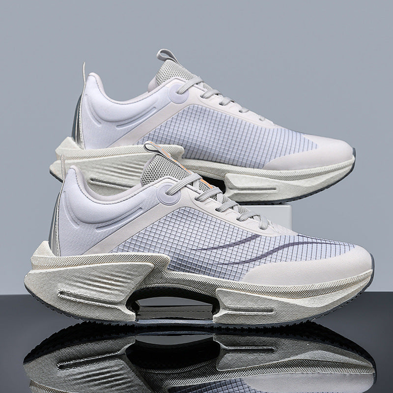 Unisex leichte Straßen-Laufschuhe mit stabilisierender TPU-Fersenkappe, reaktionsfreudiger EVA-Zwischensohle und griffiger Profilgummilaufsohle EB