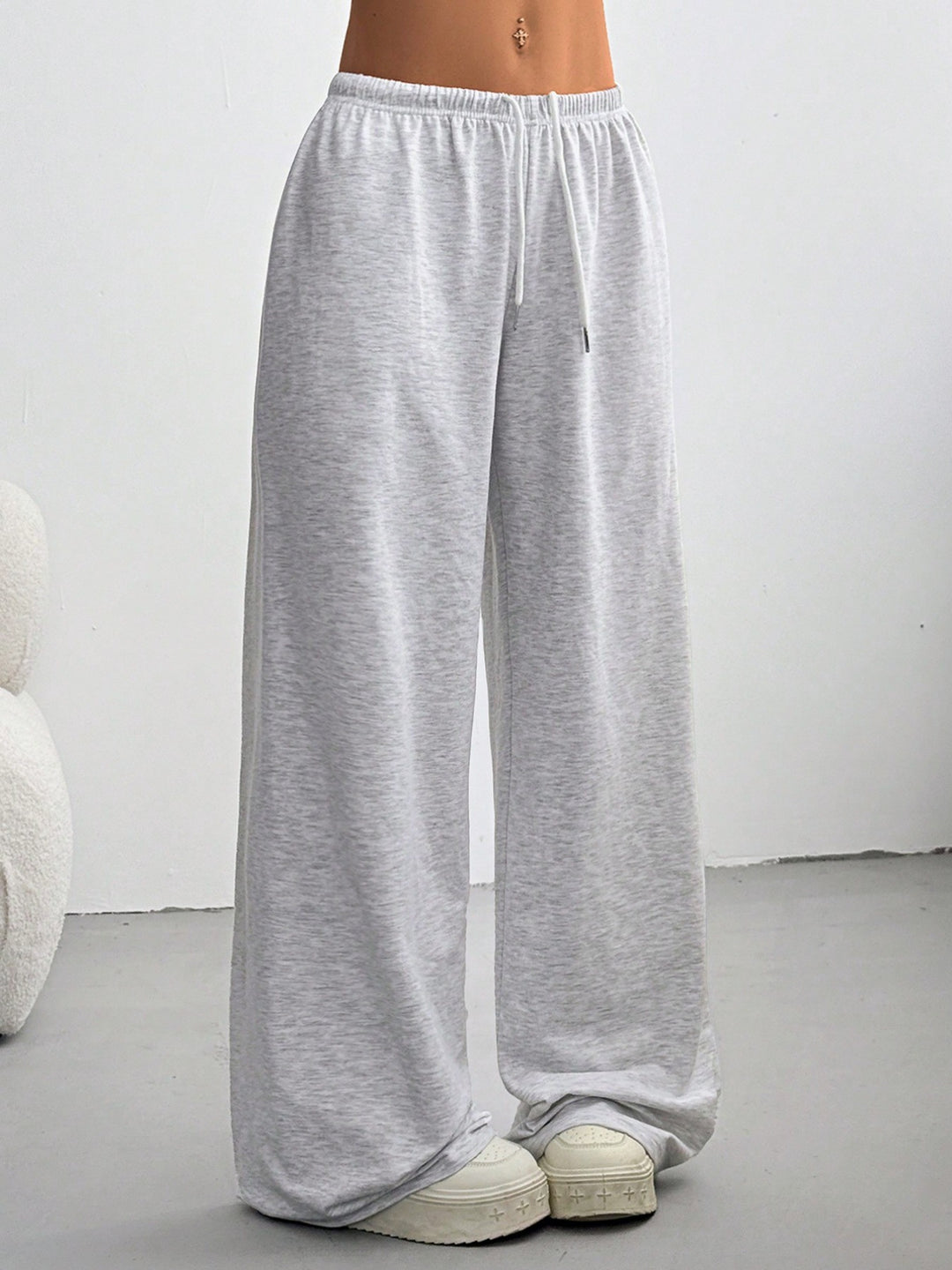Damen Hochtaillierte Freizeithose EB