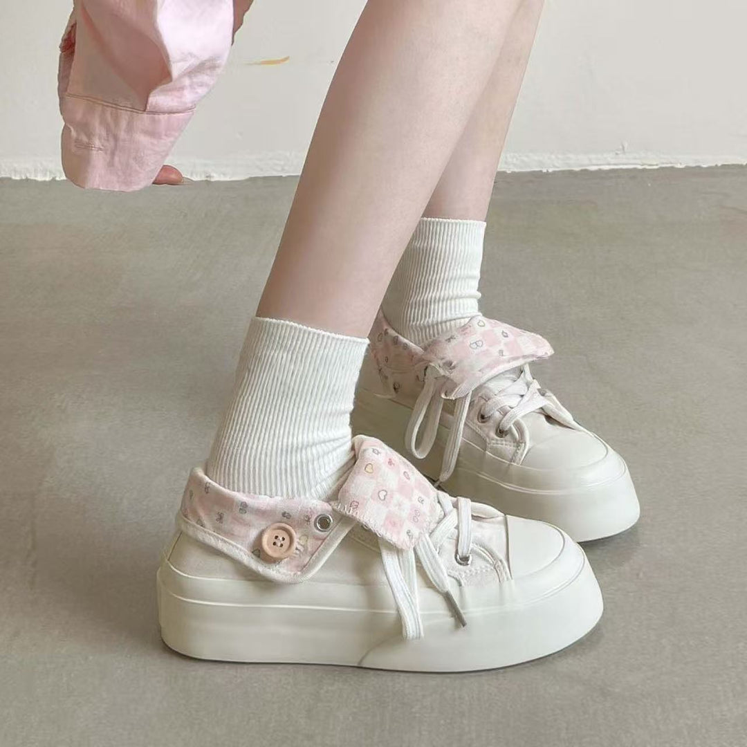 Damen modische Plateauschuhe EB