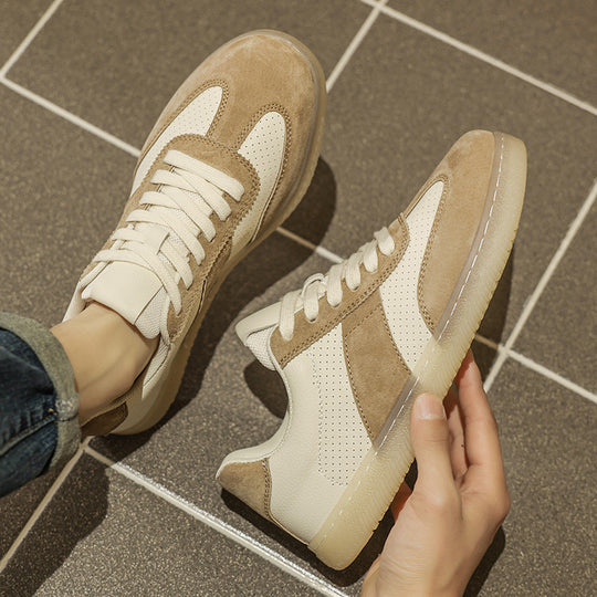 Damen Sportliche Sneakers mit atmungsaktiver Mesh-Oberfläche und dämpfendem Sohlenprofil EB
