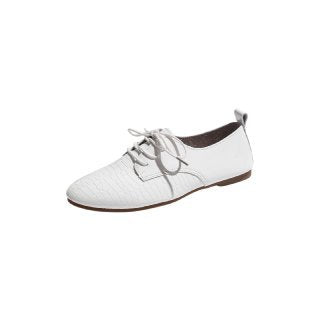 Damen Schnürschuhe im schimmernden Lackdesign mit Rautenprägung EB