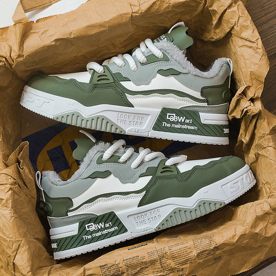 Damen Komfortable Sneaker mit warmem Innenfutter und rutschfester Sohle EB