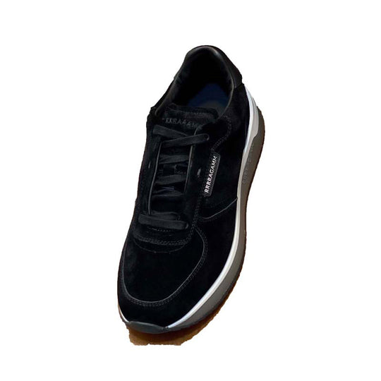 Damen Komfortable Wildleder Sneakers mit atmungsaktiver Innensohle EB