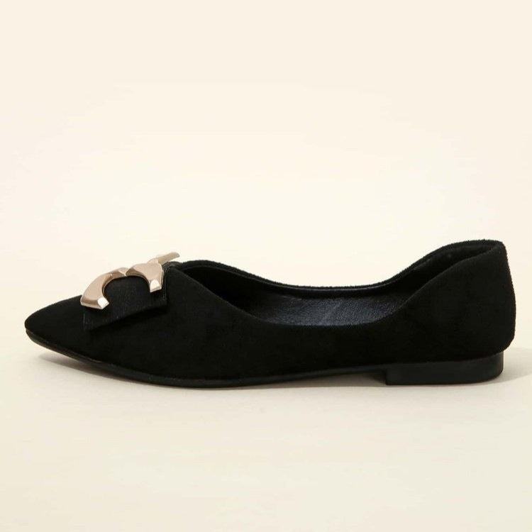 Damen Ballerinas mit modischem Schleifen-Detail EB